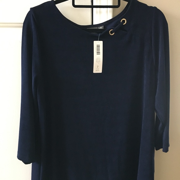 Chico's Travelers Grommet Detail Top - Picture 5 of 6